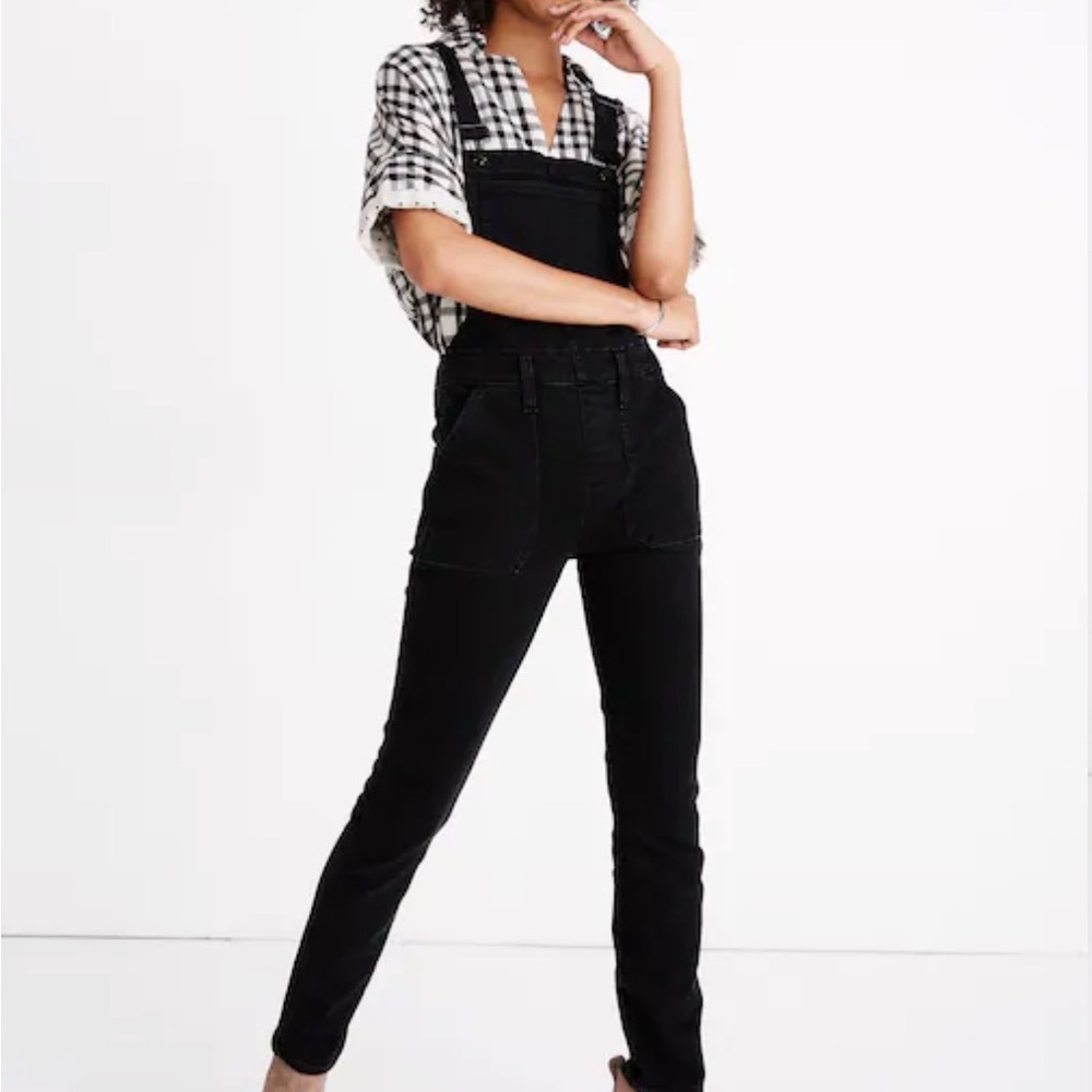 Madewell Black Women's Denim Overalls size 23 XXS